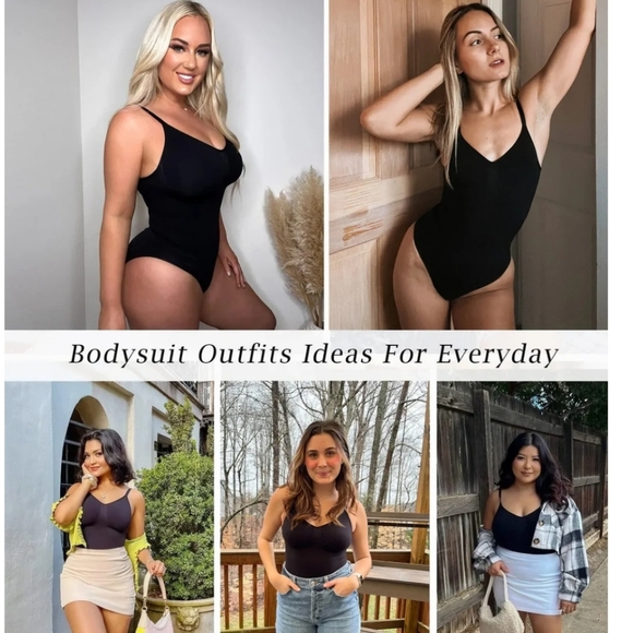 ShaperX Tummy Control Seamless Sculpting Bodysuit, Black, 2X/3X, Never Worn - Picture 6 of 12